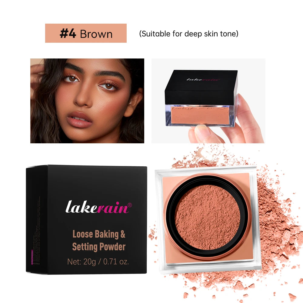 Lakerain Delicate Setting Powder Lasting Without Shedding Makeup Control Oil Locking Moisture Create Zero Pore Base Makeup - AliExpress 66