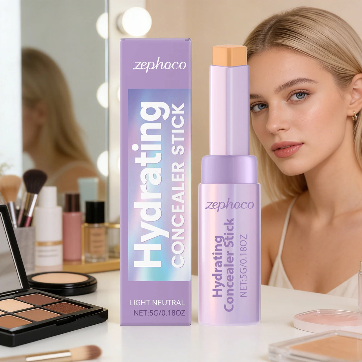 Foundation Contour Makeup Stick Contour Shaping Cover Blemishes Matte Finish Smooth Texture Brightening Moisturizing Makeup Tool