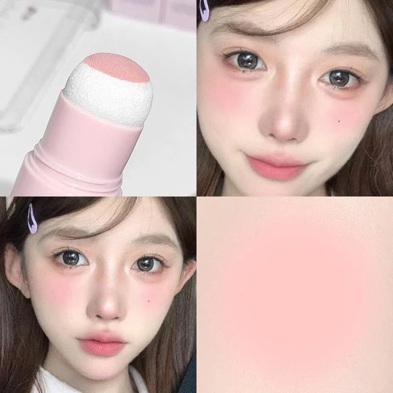 ZVEV Cloud Soft Matte Blush Stick - Vibrant and Moisturizing Korean Style Brightens Lips and Cheeks - AliExpress 66