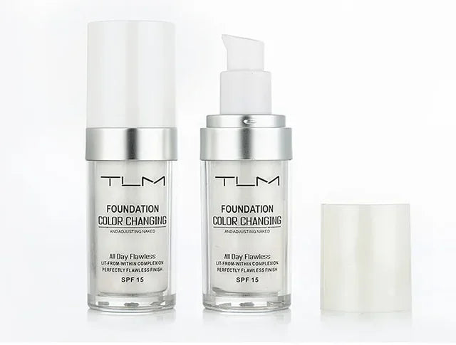 TLM Magic Foundation Color Changing Liquid Foundation Anti-oil Sweatproof Concealer Brightening Hydrating Makeup Flawless Base - AliExpress 66