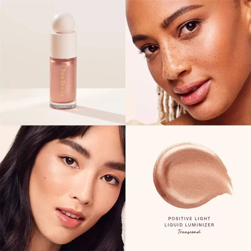 Rare Beauty Shimmer Highlighter Blush Powder Natural Glow Silky Smooth Longwear Brighten Skin Easy Blend Multi-use Cheek Makeup - AliExpress 66