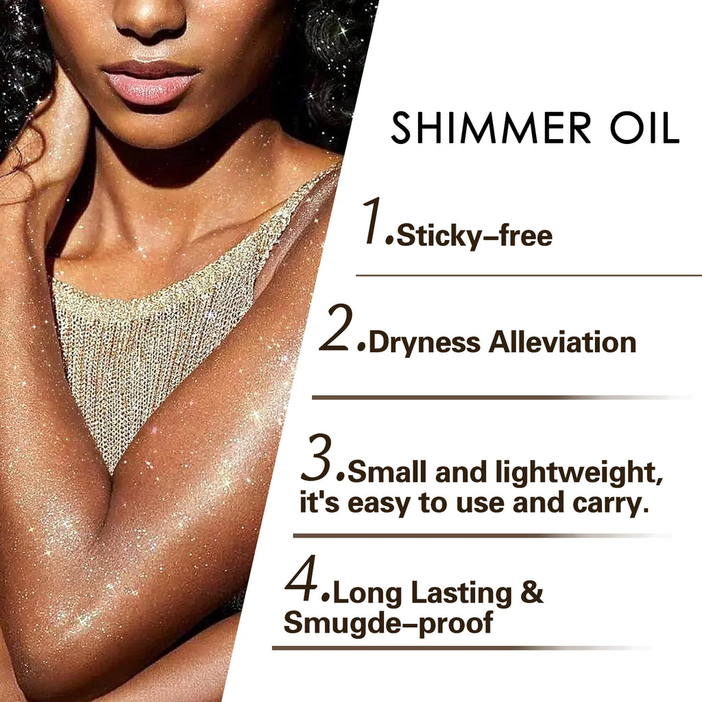 Liquid Highlighter Oil Makeup Cosmetic High Gloss Glitter Face Body Shimmer Highlighter Waterproof Long Lasting Women Beauty - AliExpress 66