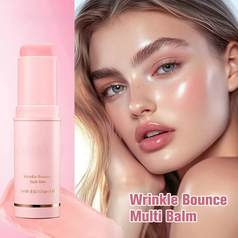 Wrinkle Bounce Moisturizing Multi Balm for Face Daily Face Moisturizer Stick All-in-One Multi Balm Hydrating Lip Eye Neck Cream - AliExpress 66