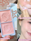 CAPPUVINI Pumbaa Plate Brightening Cream Pink High-Gloss Matte Finish Two-Color Facial Moisturizer for Complexion Brightening