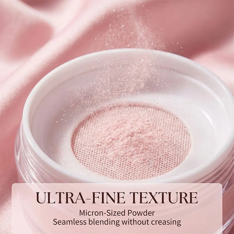 Herorange Rotating Sweet Loose Powder Ultra Fine Texture Oil Control Waterproof Long Lasting Natural Matte Makeup
