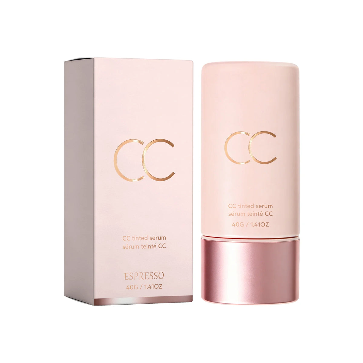 CC Tinted Serum Long Lasting Makeup Brightening Skin Radiance Even Skin Tone Smoothing Deep Moisturizing Non Sticky CC Cream 40g