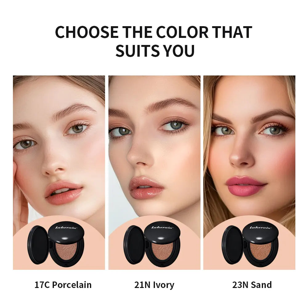 Base Korean Makeuo Cushion Foundation Long Lasting High Coverage Foundations CC Cream Sunscreen BB Cushion Make Up Beauty - AliExpress 66