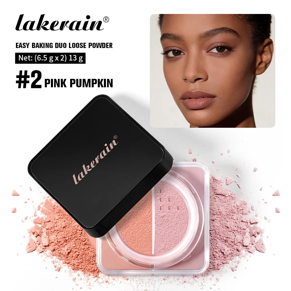 2-Color Baking Loose Powder Matte Finish