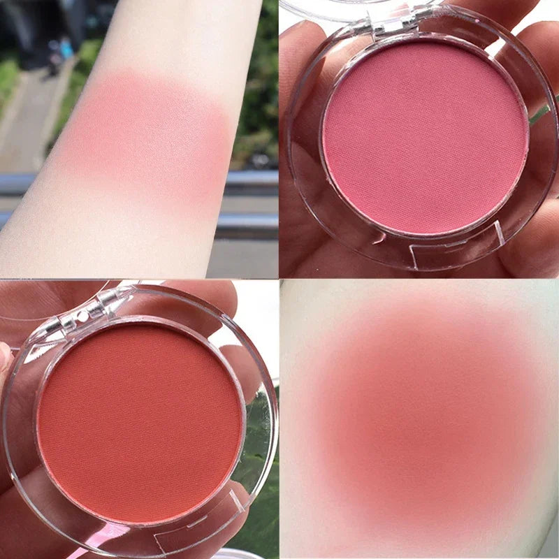 Blush Peach Palette 6 Colors Face Mineral Pigment Cheek Blusher Powder Makeup Professional Contour Shadow Pink Blusher Cosmetics - AliExpress 66