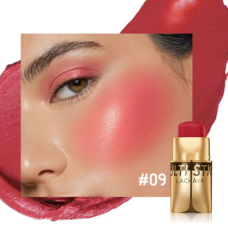 3 in 1 Waterproof Blush Stick For Lips Face Eyes Natural Brightening Makeup Multi Use Beauty Creamy Long Lasting - AliExpress 66