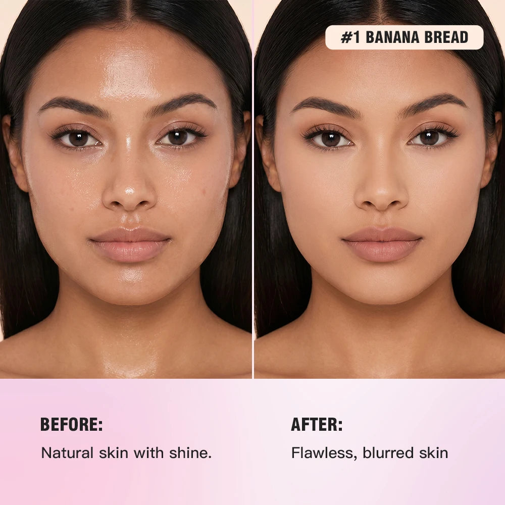 8 Shades Loose Baking Setting Powder Matte Oil Control Waterproof Sweat Resistant Longwear Brightening Face Cosmetic Blur Pores