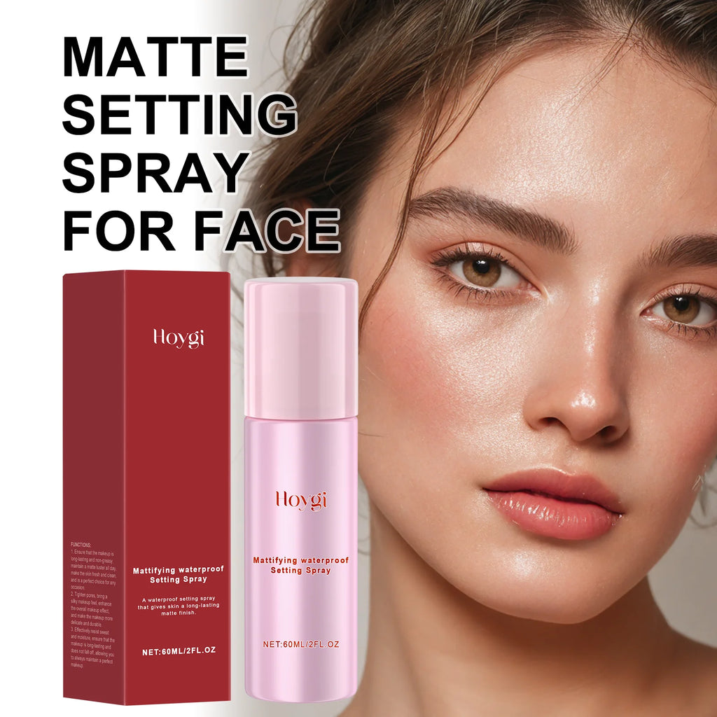 Matte Finish Setting Spray Waterproof Long Lasting Oil Control Pore Tightening Face Mist for All Day Fresh Makeup Hold 60ml - AliExpress 66