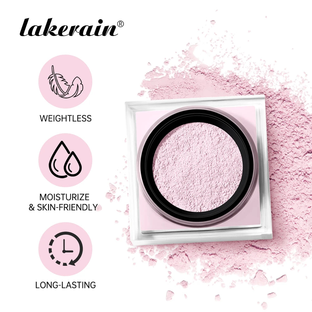 Lakerain Delicate Setting Powder Lasting Without Shedding Makeup Control Oil Locking Moisture Create Zero Pore Base Makeup - AliExpress 66