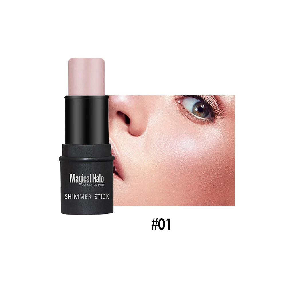 Highlighter 3D Face Brighten Highlighter Bar Makeup Face Contour Bronzer Shimmer Highlighter Stick Concealer Cream Cosmetics - AliExpress 66