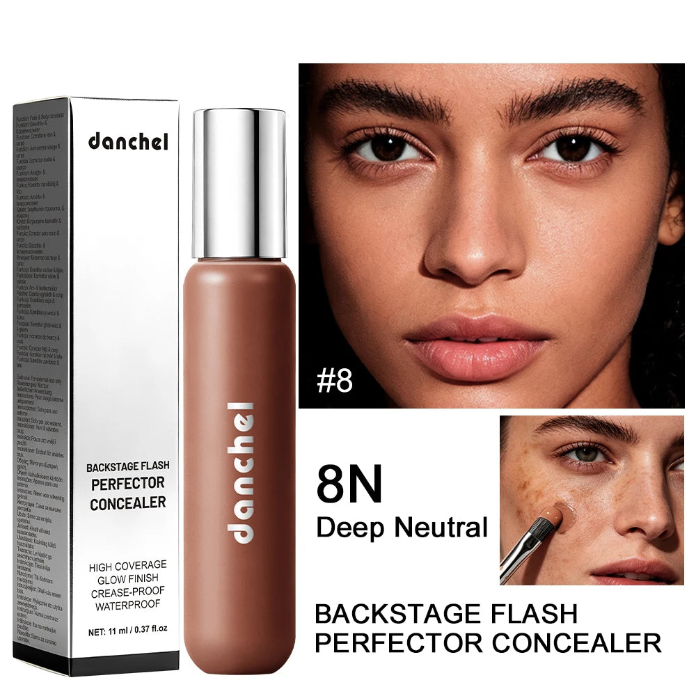 Perfector Concealer 8 Shade Full Coverage Concealer Liquid Foundation Makeup High Coverage Base Makeup Cushion Foundation Cream - AliExpress 66