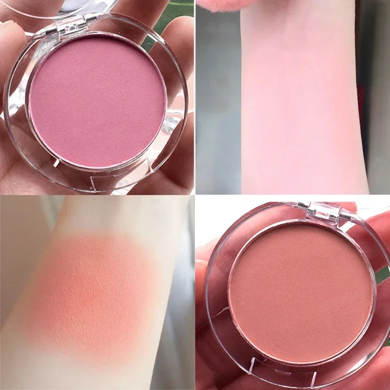 Blush Peach Palette 6 Colors Face Mineral Pigment Cheek Blusher Powder Makeup Professional Contour Shadow Pink Blusher Cosmetics - AliExpress 66