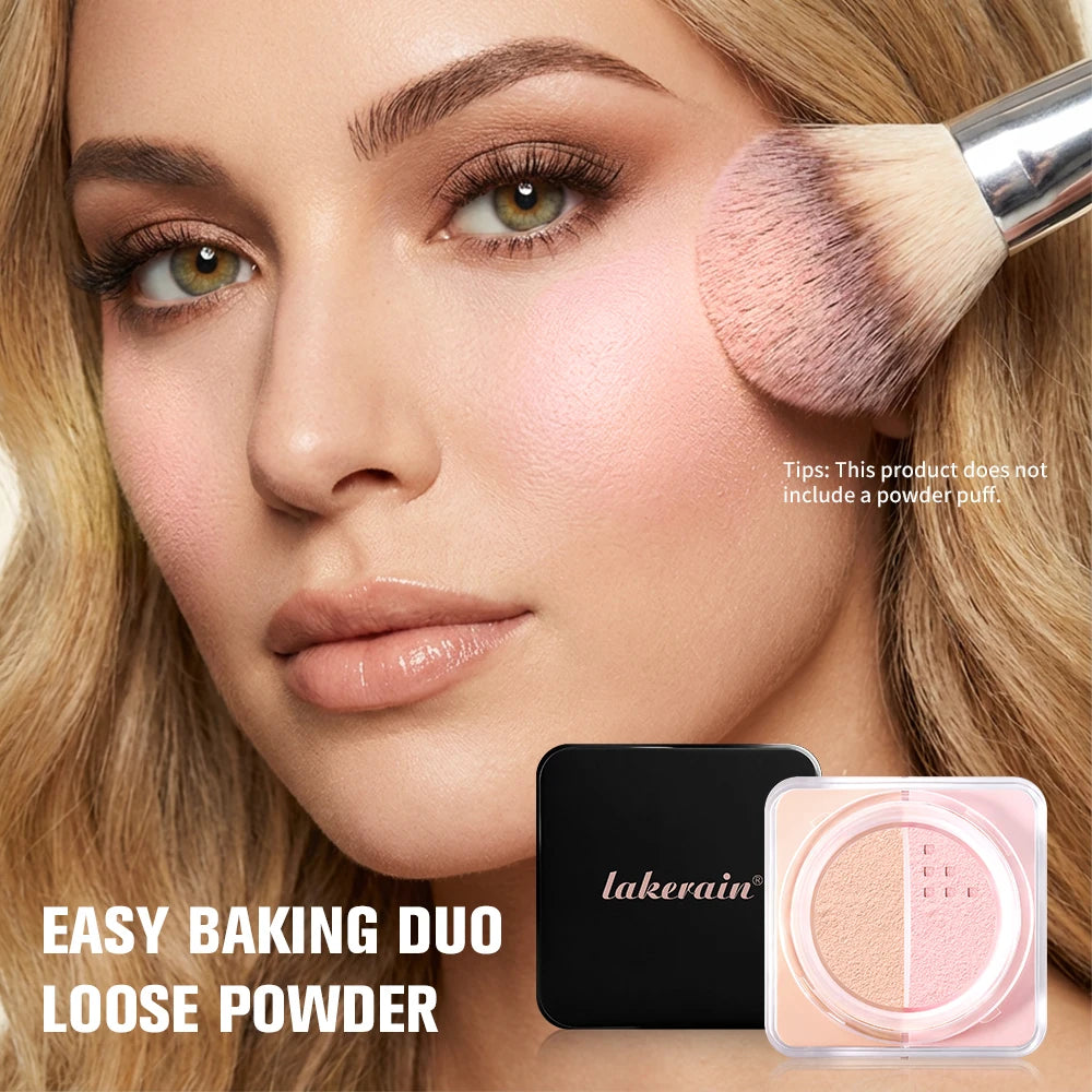 2-Color Baking Loose Powder Matte Finish