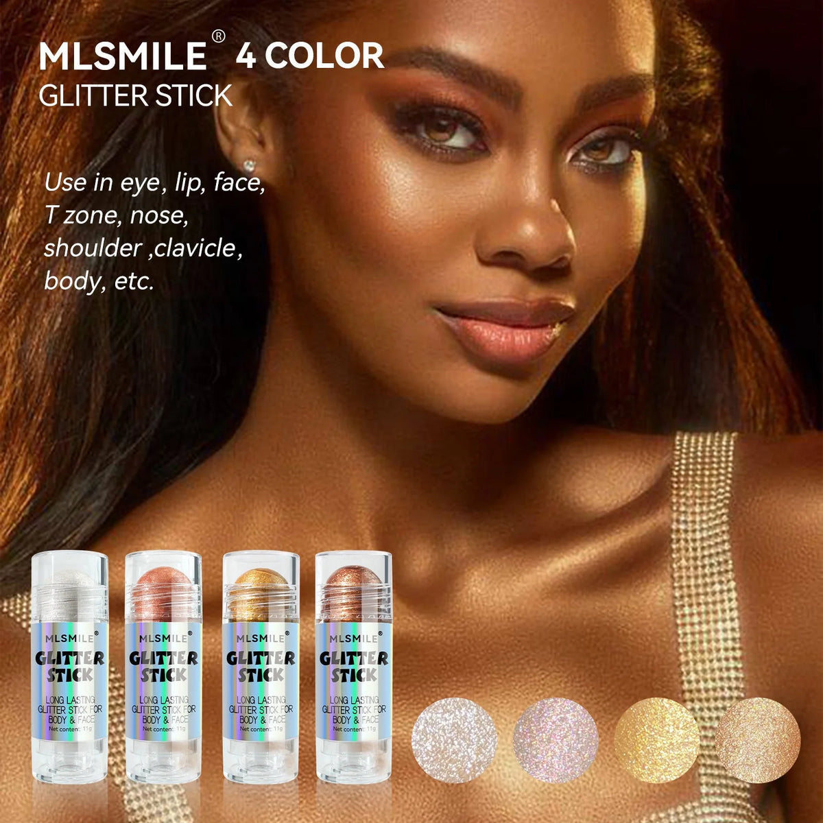 4 Colors Brighten Highlighter Bar Cosmetics Face Contour Bronzer Shimmer Highlighter Stick Body Highlighter Beauty Makeup - AliExpress 66