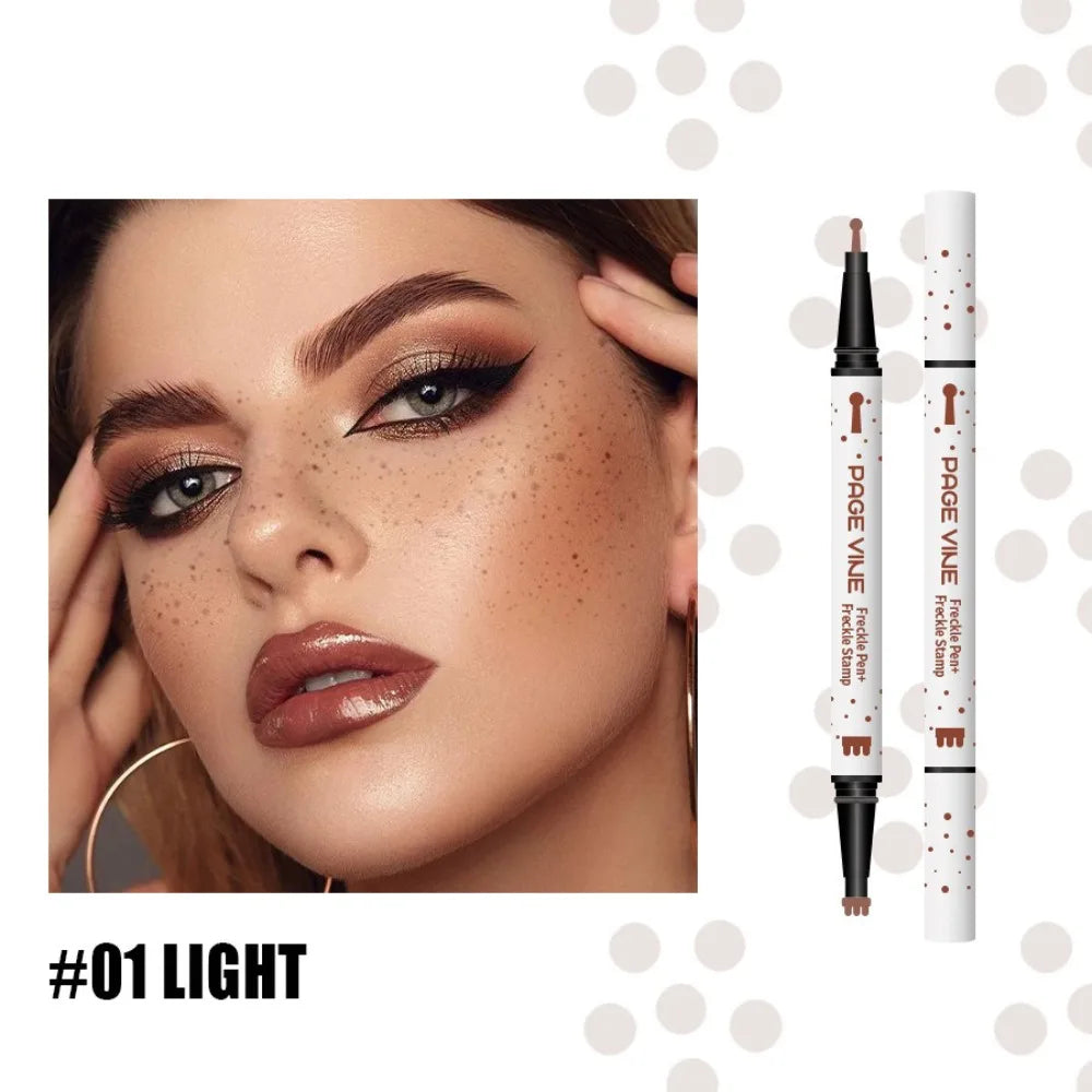Dot Waterproof Fake Freckles Pen Lifelike Long Lasting Spot Pen Quick-Drying Makeup Tool Face - AliExpress 66