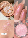 Vintage Angel Carved Highlighter Powder Pearlescent Shimmer Silky Smooth Face Highlight Illuminator Long Lasting Luminous Makeup