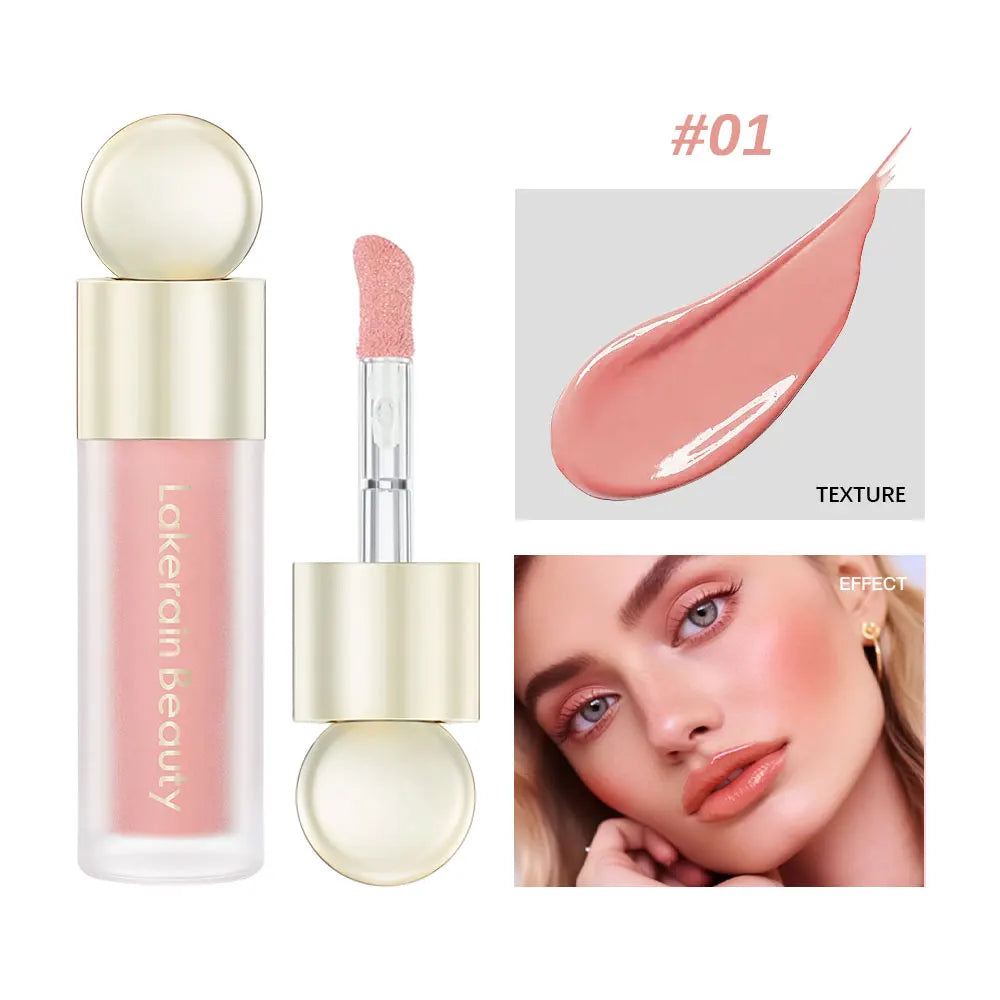 7.5ml Matte Liquid Blush Velvet Blusher Orange Peach Face Pigment Lasting Beauty Natural Cheek Tint Cream Waterproof Blush - AliExpress 66