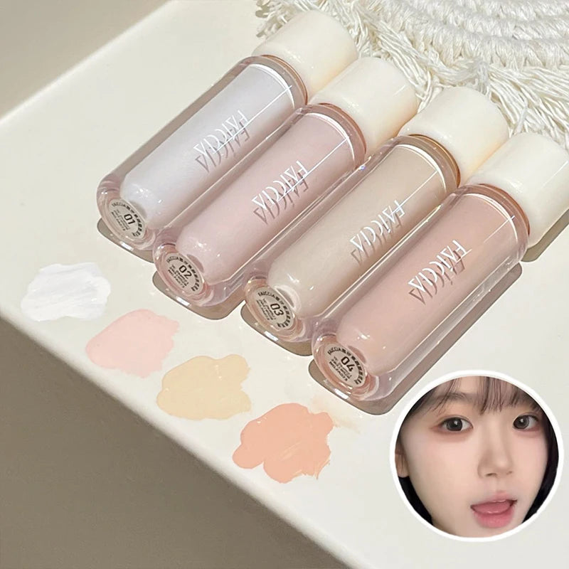 4 Colors Brightening Concealer Liquid Coverage for Dark Circles & Spots Lasting Lightweight Hydrating Foundation Face Makeup - AliExpress 66