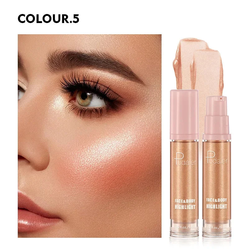 Sparking Skin Dazzling Shimmer Glitter Highlighter Eye Shadow Cream Makeup Gold Face Contour Bronzer Brighten Body High Light - AliExpress 66