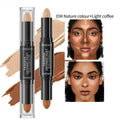 Double Head Contour Face Foundation Concealer Pen Long Lasting Dark Circles Corrector Contour Concealers Stick Cosmetic Makeup