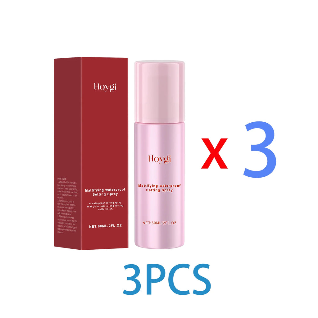Matte Finish Setting Spray Waterproof Long Lasting Oil Control Pore Tightening Face Mist for All Day Fresh Makeup Hold 60ml - AliExpress 66