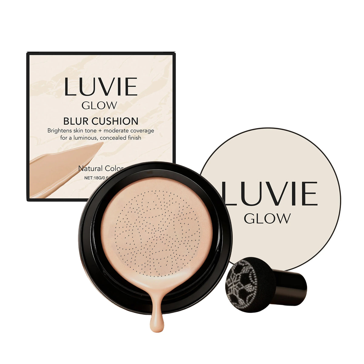 Mushroom Head Air Cushion Moisturizing Whitening Concealer CC Cream Foundation Waterproof Oil Control Long-Lasting Nude Makeup - AliExpress 66