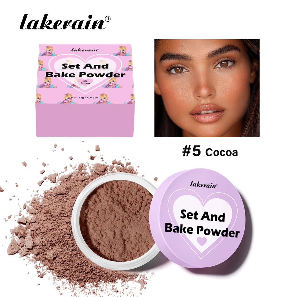 Setting Powder Waterproof Sweat Resistant And Oil Resistant Makeup Powder Setting Powder Natural And Long-lasting Matte Finish - AliExpress 66