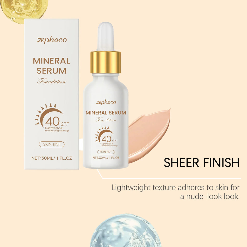 SPF 40 Sunscreen Liquid Foundation Isolation Cream Correct Skin Tone Reduce Dullness Conceal Pores Long Lasting Natural Face - AliExpress 66