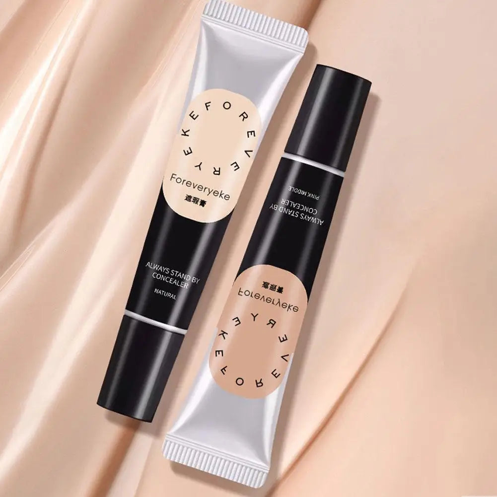 Full Coverage Concealer Cream Liquid Foundation for Dark Eye Circles Acne Pimple Marks Waterproof Longlasting Face Makeup - AliExpress 66