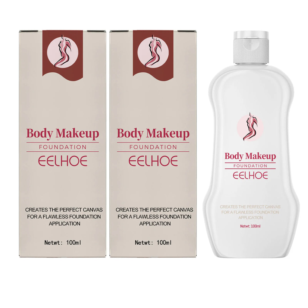 Eelhoe Body Makeup Foundation soothing Skin Covering Blemishe Refreshing Daily Makeup Liquid Foundation Moisturizing Concealer - AliExpress 66