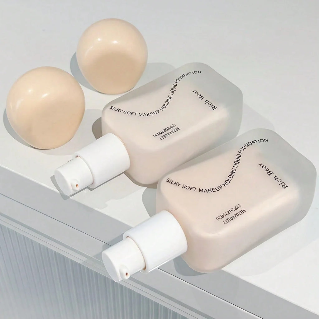 Rich Bear Long Lasting Foundation Hydrating Lightweight Waterproof Natural Coverage for Daily and Party Makeup - AliExpress 66