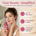 YUVK Light Hydrating Skin Fit Tone Up Cream Long Wear No Floating Powder 30ML
