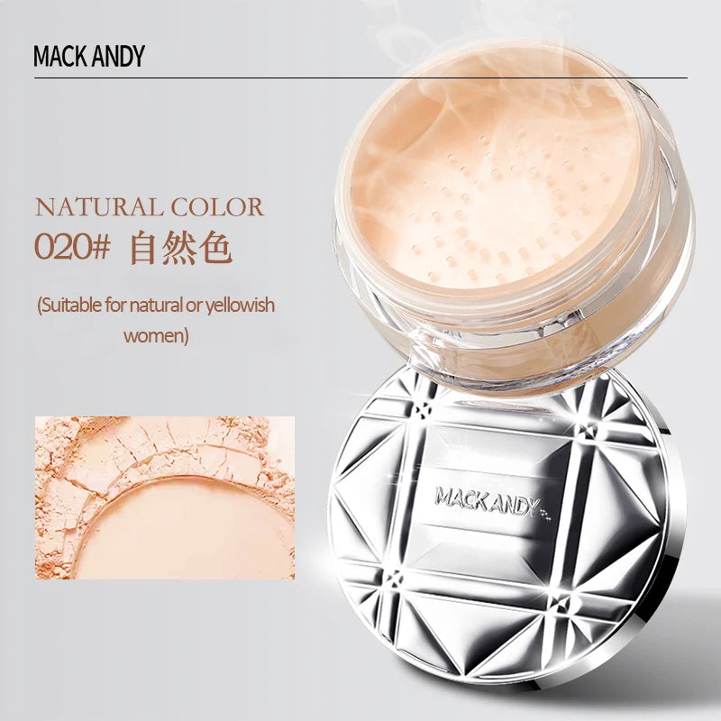 24g Ultra Large Capacity Setting Powder (Oil Control, Long-Lasting Setting, Brightening and Shimmering Cherry Blossom Powder)