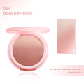 NOVO Sweet Pink Portable Gradual Change Powder Blusher Soft Daily Vitalizing Color for Makeup