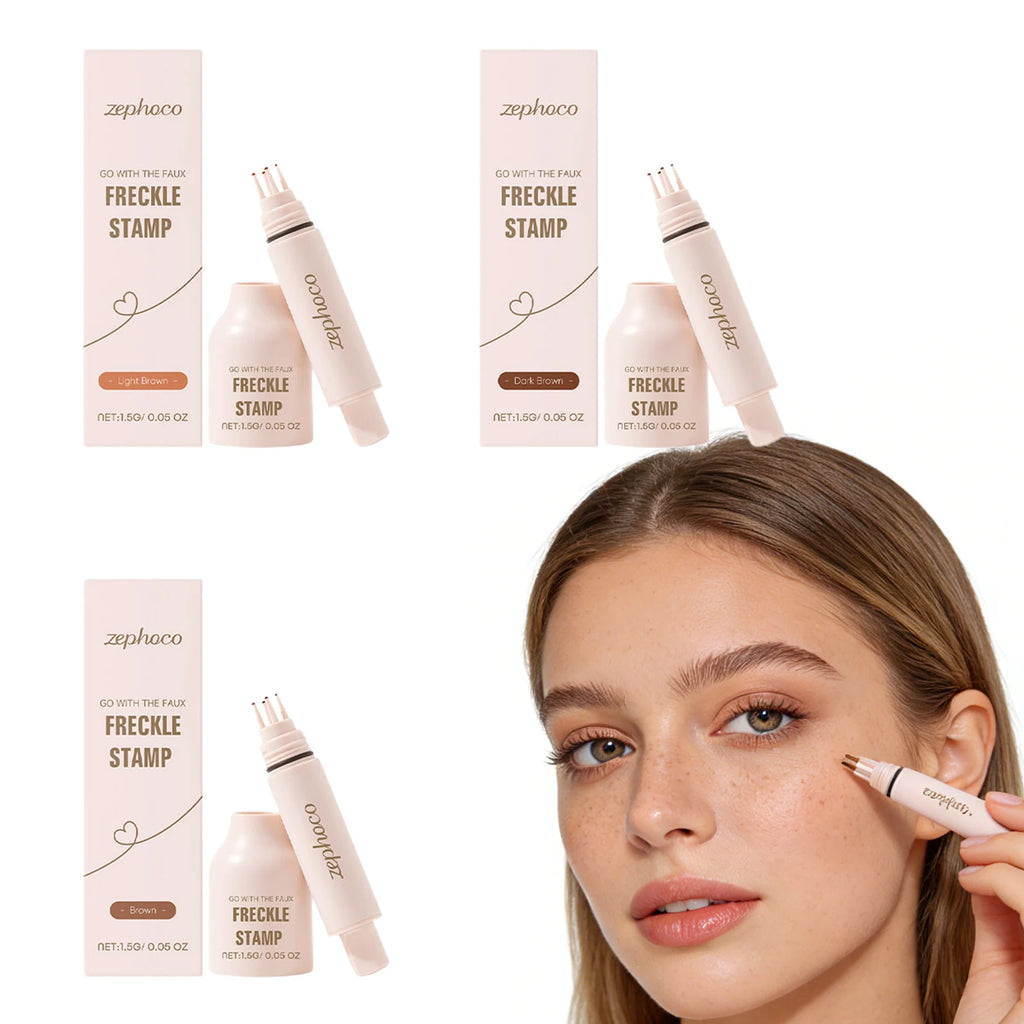 Long-Lasting Waterproof Natural Freckle Pen Quick-Dry Dark Brown / Brown /Light Brown Freckle Stamp Even Color Face Makeup - AliExpress 66