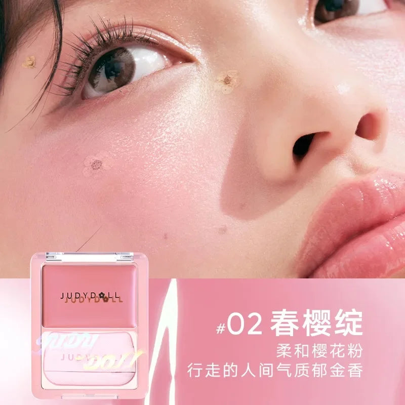 Judydoll Water Light Cream Hydrating Blush Multi Purpose Moisturizing High Light Expanding With Puff Long-lasting Face Makeup - AliExpress 66