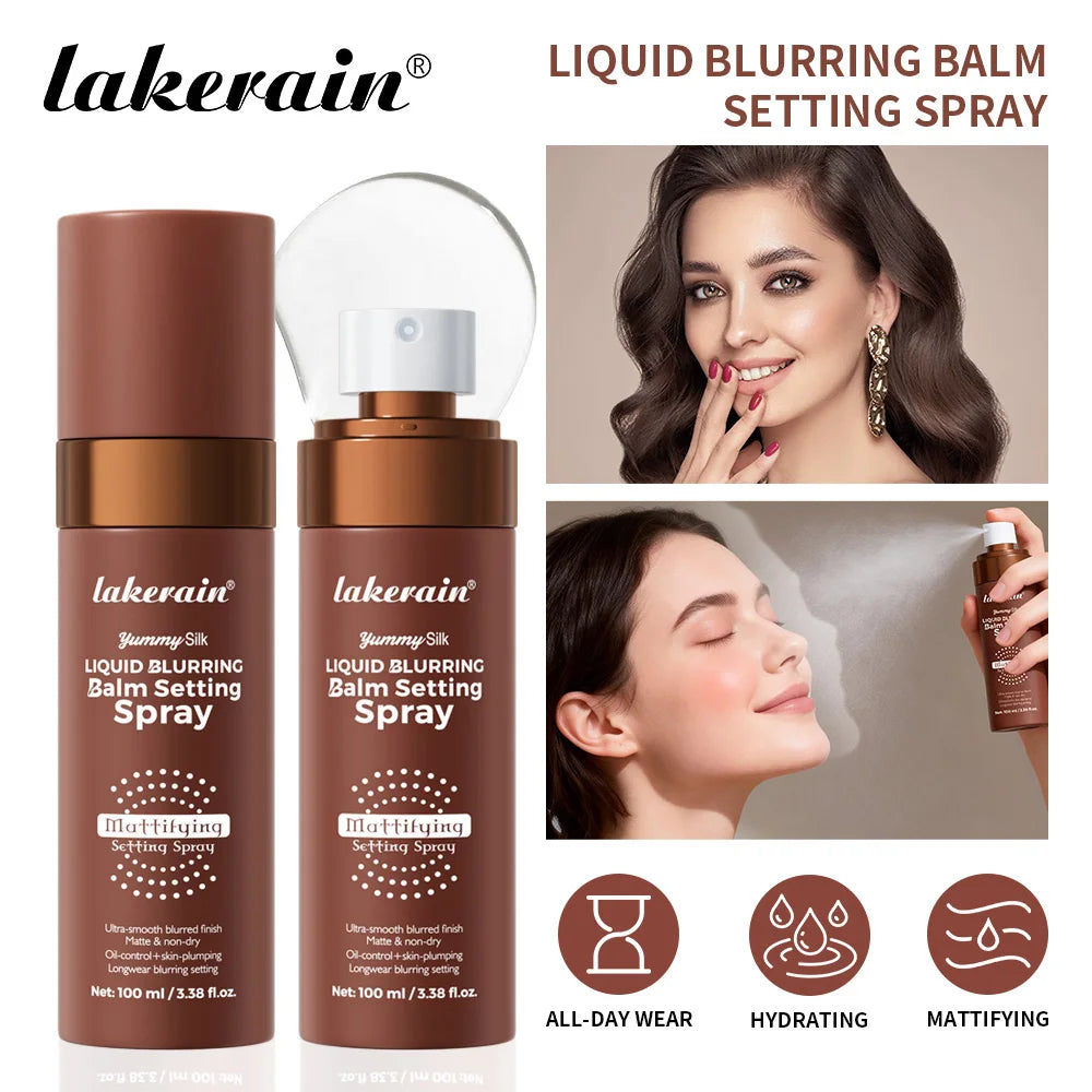 Makeup Fixer Spray Long-Lasting Oil Control Natural Matte Non Drying Weightless Makeup Liquid Blurring Balm Setting Spray - AliExpress 66