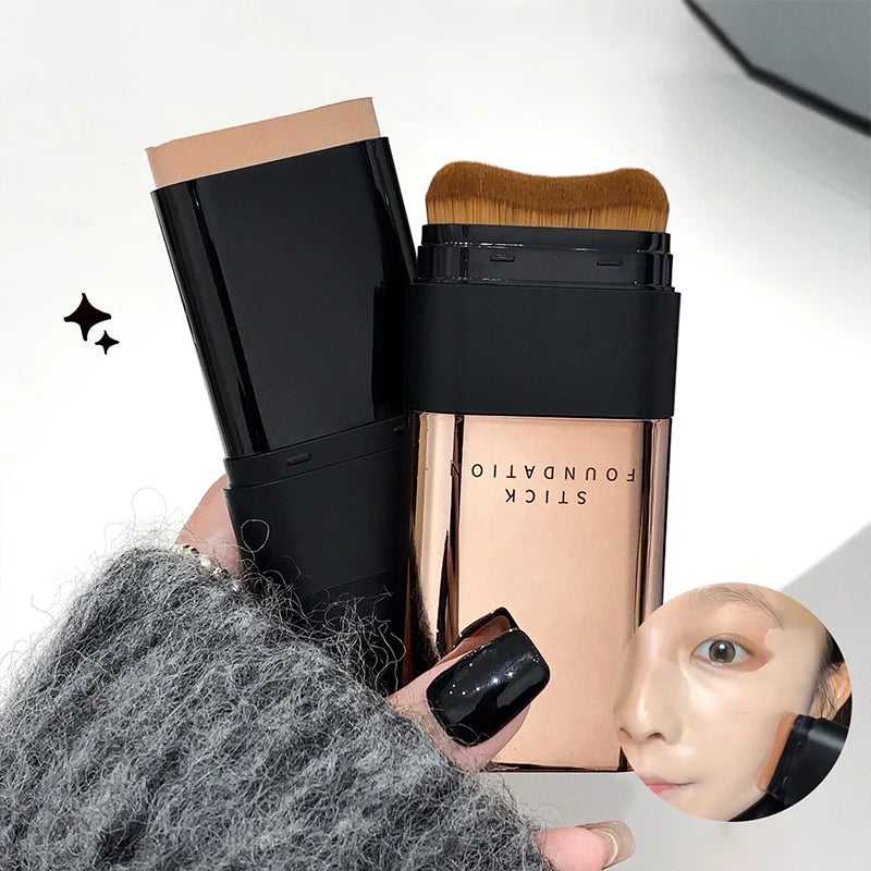 Eraser Foundation Rod Products, Velvet Moisturizing Light Concealer Liquid Foundation, Double Head Foundation Make-up With Brush - AliExpress 66