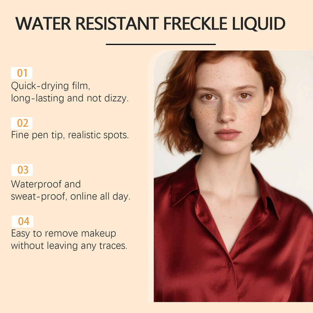 Waterproof Natural Simulation Freckle Stamp Pen Freckle Liquid Fake Dot Spot Easy Color Quick Dry Sweatproof Freckle Makeup Pen - AliExpress 66