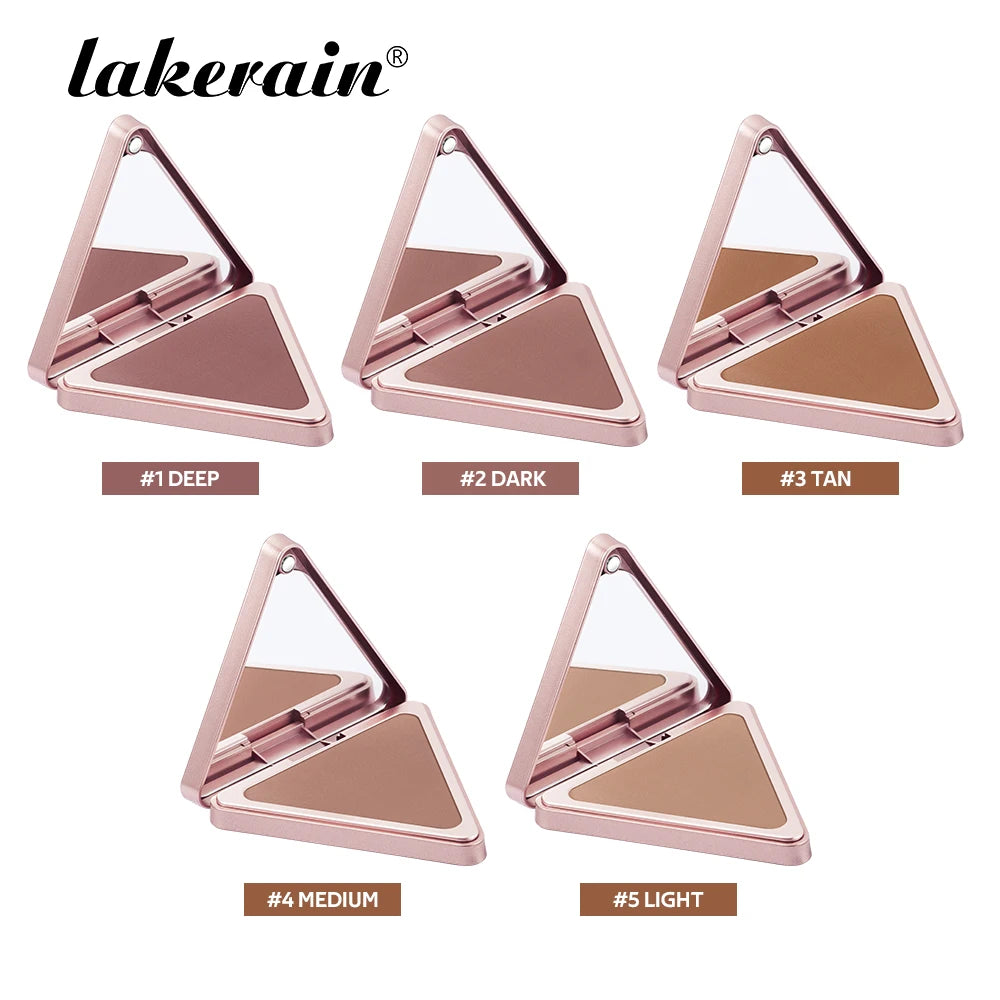 Matte Bronzer Powder Long-Lasting Makeup Effect Waterproof Sweatproof Setting Powder Oil Control Bronzers Smooth Face Makeup - AliExpress 66