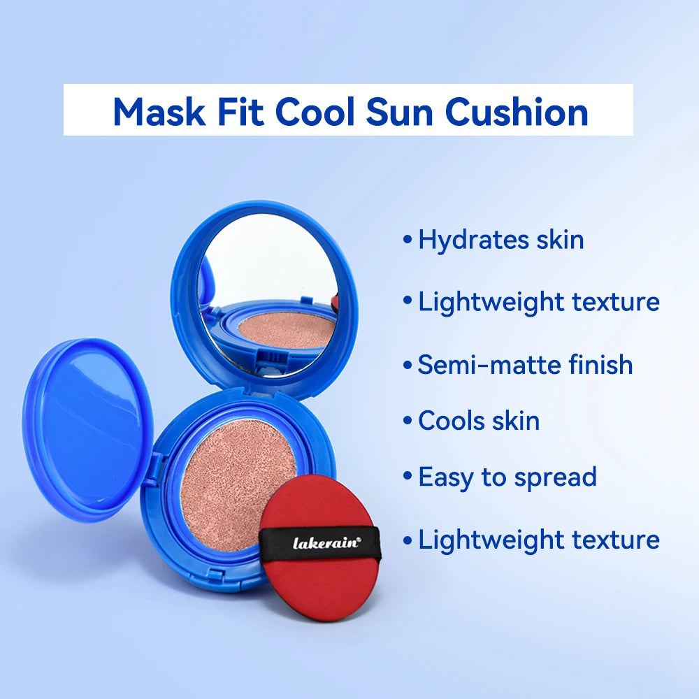 Mask Cream Air Cushion Fit Cool Sun Cushion Powder Puff Moisturizing Brightening Foundation Concealer Makeup tirtir ?Cosmetics - AliExpress 66