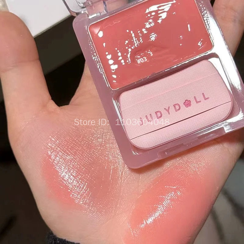 Judydoll Water Light Cream Hydrating Blush Multi Purpose Moisturizing High Light Expanding With Puff Long-lasting Face Makeup - AliExpress 66