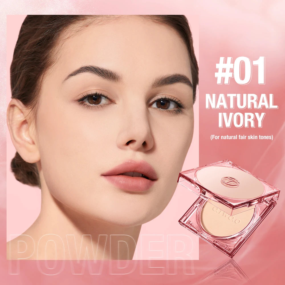 O.TWO.O Face Powder Oil-control 24 Hours Long Lasting Waterproof Matte Face Makeup Cosmetic Setting Compact Powder - AliExpress 66