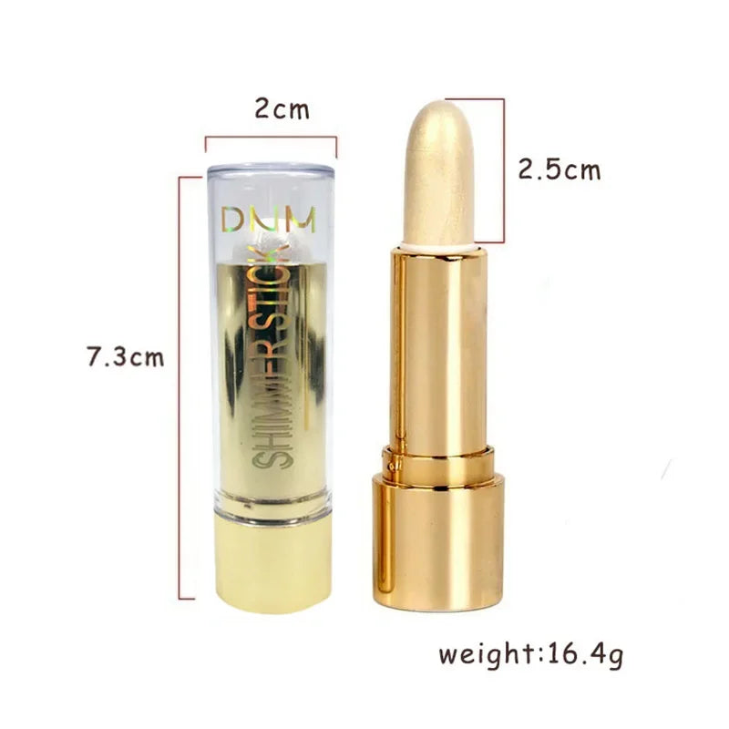 DNM 3 Colors Brighten Highlighter Bar Cosmetics Face Contour Bronzer Shimmer Highlighter Stick Concealer Cream Beauty Makeup - AliExpress 66