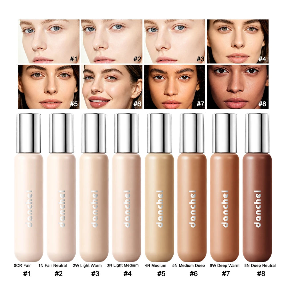Perfector Concealer 8 Shade Full Coverage Concealer Liquid Foundation Makeup High Coverage Base Makeup Cushion Foundation Cream - AliExpress 66