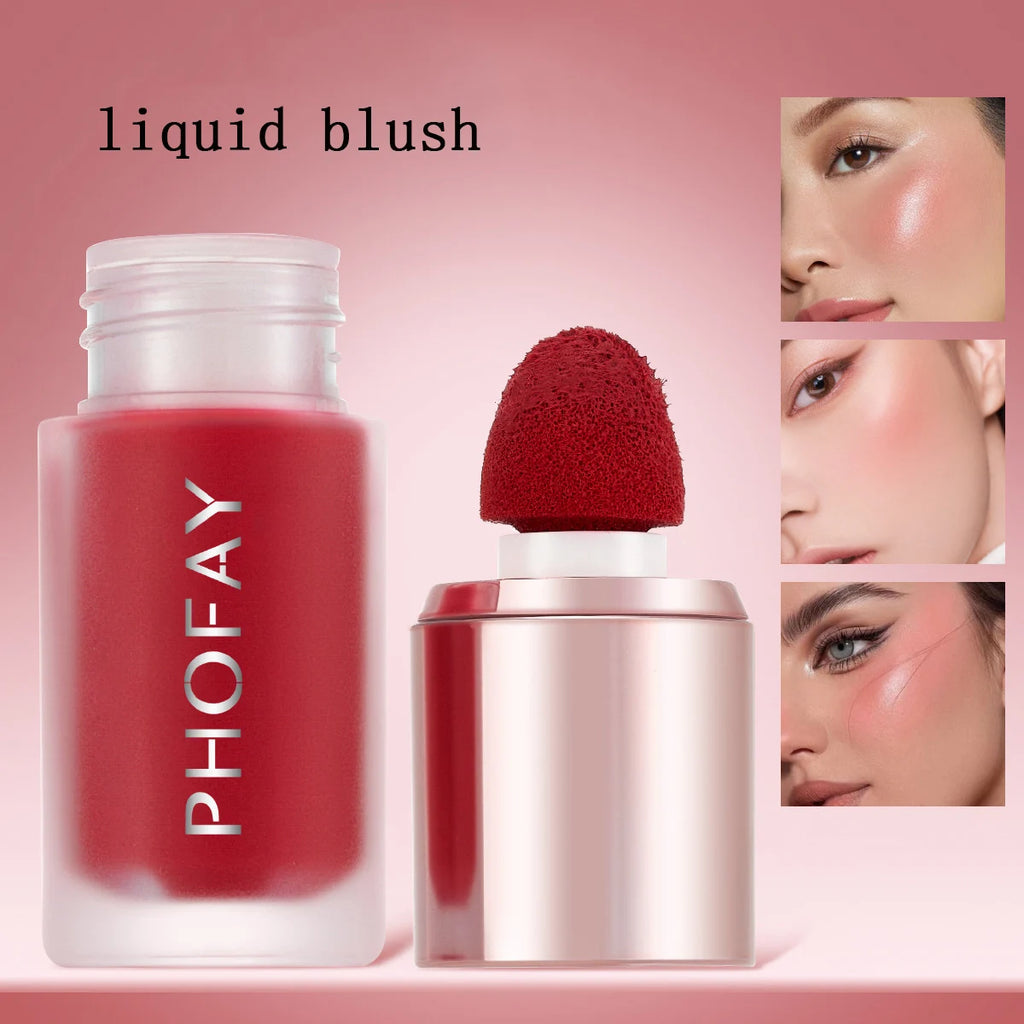 Natural Matte Liquid Blush Stick 6 Colors